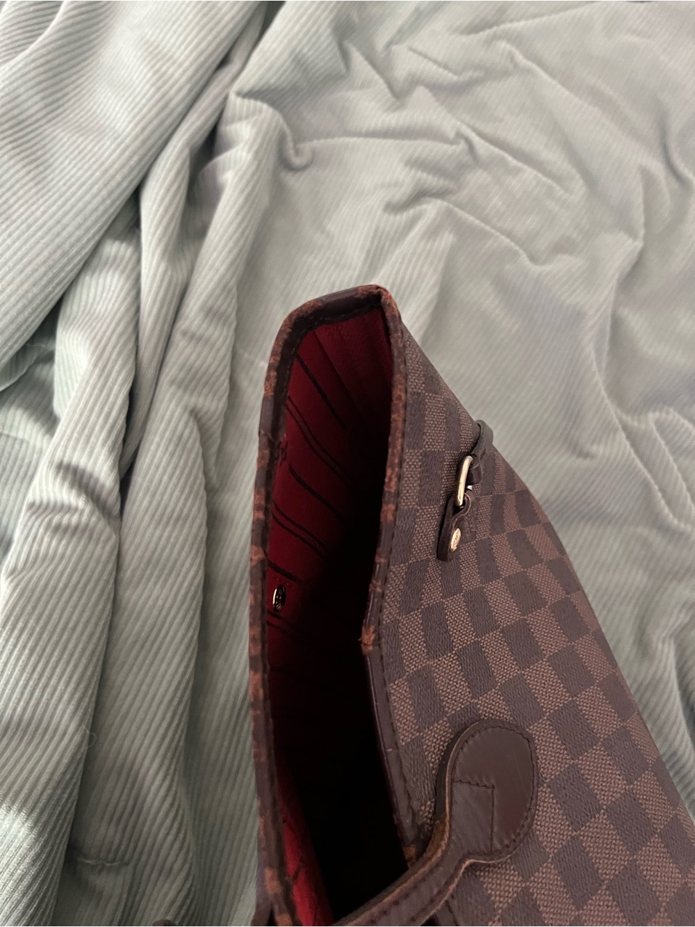 Louis Vuitton 2011 Damier Neverfull Canvas Tote - Picture 7 of 12
